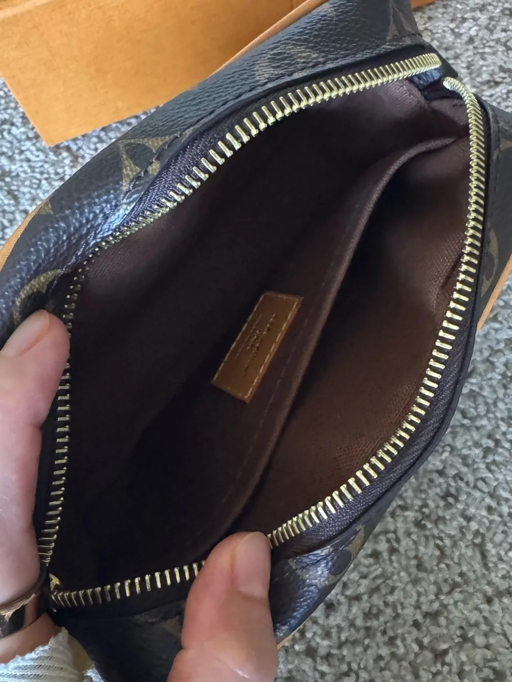Louis Vuitton Monogram Trocadero Wearable Wallet Canvas Bag